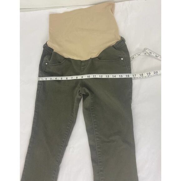 Lauren Conrad Maternity Jeans Jegging Olive Green Fall Autumn Winter - Size 4 - Picture 6 of 10